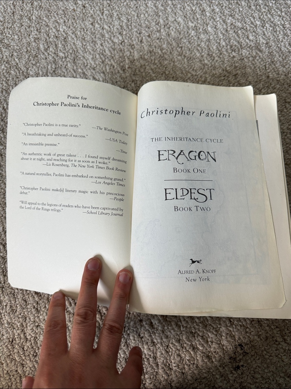 The Inheritance Cycle: Eragon and Eldest Books 1 and 2 - Picture 6 of 7
